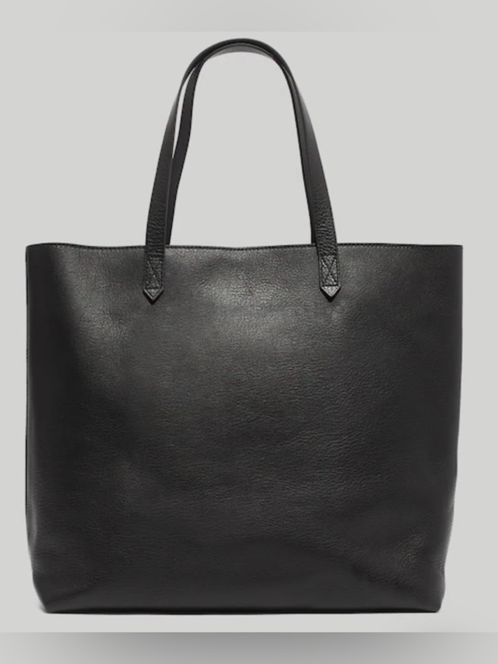 Madewell The Zip-Top Transport Tote Black